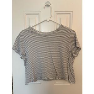 Striped Crop Top